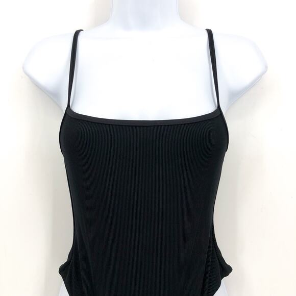L*SPACE Women's Holly Classic One Piece Swimsuit Small Black Scoop Back NWT - Picture 5 of 11